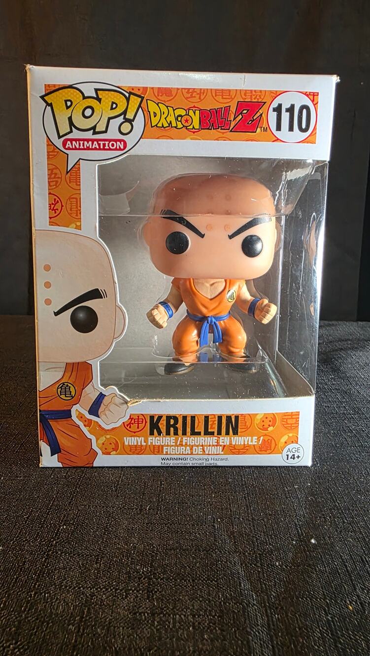 Funko Pop! Dragon Ball Z Krillin #110 with Box